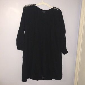 Black flowy dress